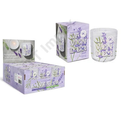 BRT7411GYPO Bartek poharas gyertya 150g Lavender  12db/cs