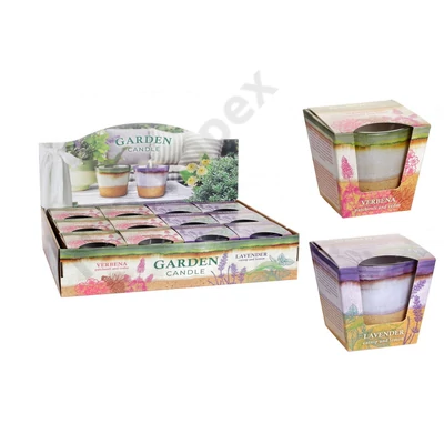 BRT7510GYPO Bartek poharas gyertya 115 gr Garden Candle 12db/cs