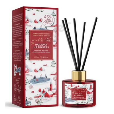 BRT8345ILSB Szobaillat diffúzor illatrudak 100ml Winter Time (Holiday Happiness)