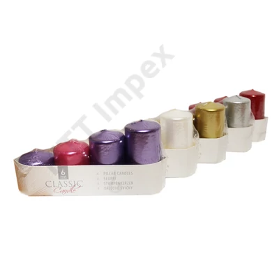 BRT8401GYKA ADVENTI Gyertya 50x55/70/85/100mm METÁL 4db-os
