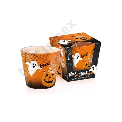 BRT8403GYPO Bartek poharas gyertya 115 gr Halloween 12db/cs