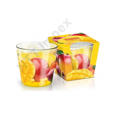 BRT8479GYPO Bartek poharas gyertya 115 gr Mango & Fruits 12db/cs 