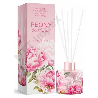 BRT8489ILSB Szobaillat diffúzor illatrudak 100ml Peony Pink Sunset