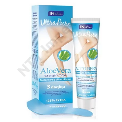 RVR8615DRBR Inelia szőrtelenítő krém 125ml Ultra Pure