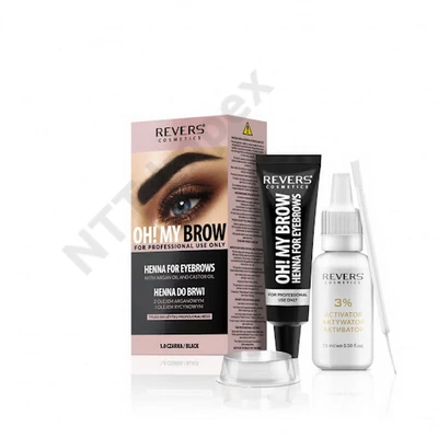 RVR9690DRKZ HENNA krémfesték szemöldök és szempillához BROWS