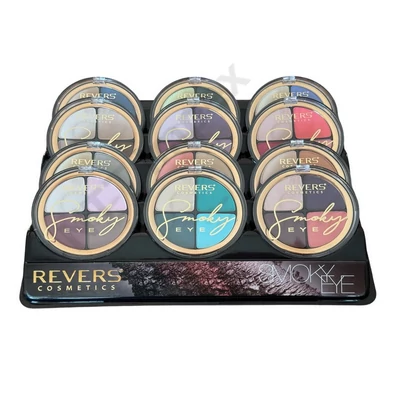 RVR9741DRKZ REVERS Szemhéjpúder SMOKY EYE 2023 NEW SET 12db/cs