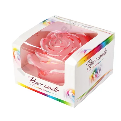 BRT5997GYDI Díszgyertya Rózsa alakú Diodás