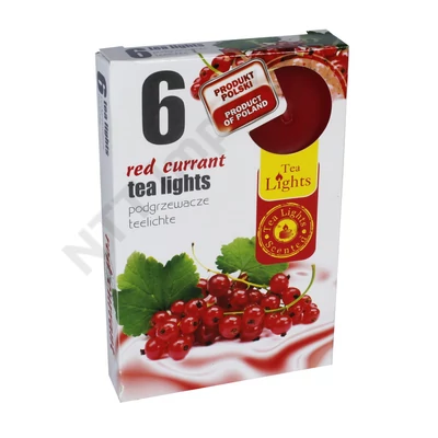 ADM2019GYIL Teamécses illatos A6 6db-os RED CURRANT