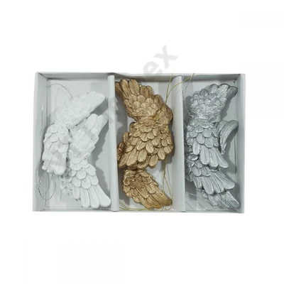 DDK4039LDLK Angyalszárny akasztós poly 6x3,5 cm  DD54039