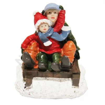 DDK9413LDLK Téli mini falu kiegészítő, 6,9x7,6x7,7 cm, DD59413