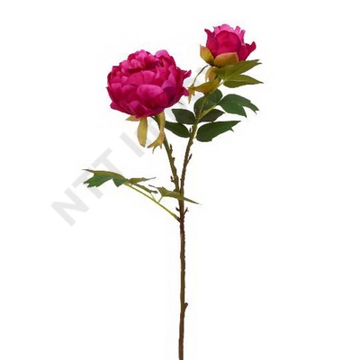 DDK1381LDLK Selyemvirág Peonia virág 60cm rózsaszín  DD61381