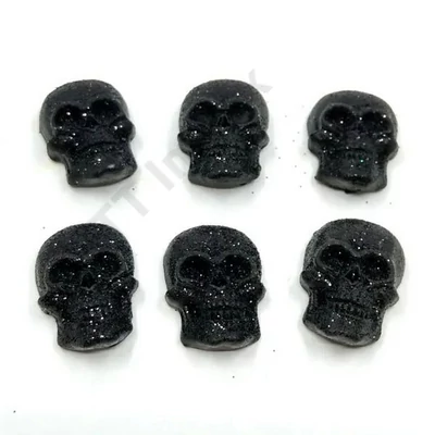 DDK2128LDLK Koponya öntapadós poly 3x2x0,8cm fekete DD62128