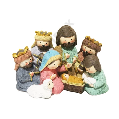 DDK2940LDLK Bethlehem, poly, 21x9,5x14 cm, színes, SSS DD62940