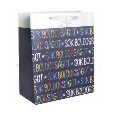 QXI6666DTAL PAPÍR TASAK KÉK SOK BOLDOGSÁG 371619