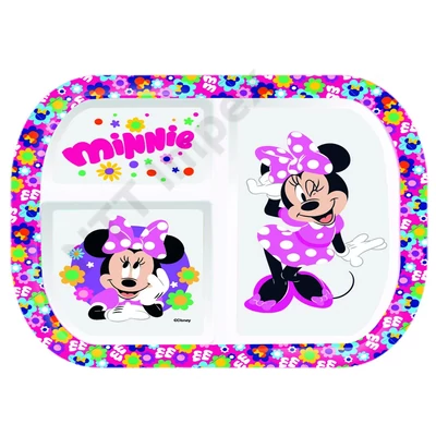 QXI6282FEEK MŰA.MINNIE VIRÁGOK OSZTOTT TÁNYÉR 674767
