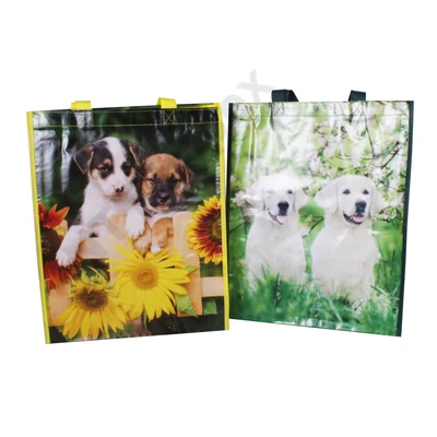 HKS0161HKTX BEVÁSÁRLÓ TÁSKA 32x39x10cm Kutyák HKS-0161