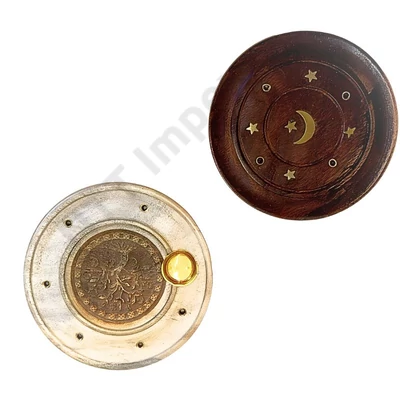 GLD1618FSTT Füstölőtartó Fa, kerek GLD-1618