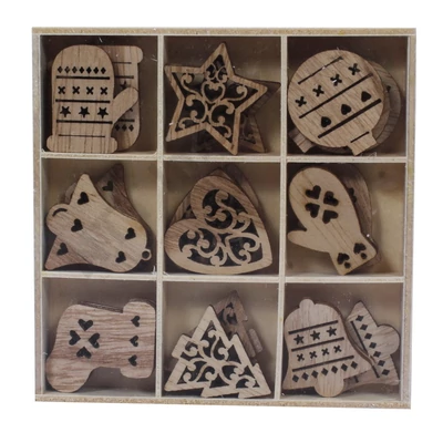 HKS4956LDLK Fa dekoráció 27db-os HKS-4956