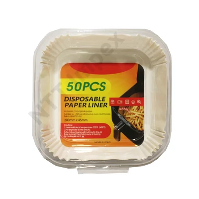 HKS6970FESE Air fryer sütőpapír 20x20x4,5cm 50db/cs. HKS-6970