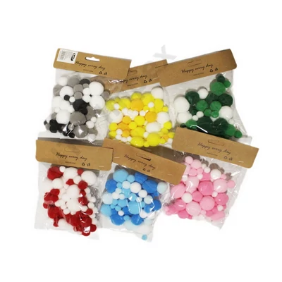 HKS8564LDLK Színes pompon szett HKS-8564