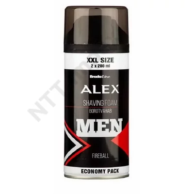 MAL1733DRBR Alex borotvahab 400ml XXL fireball