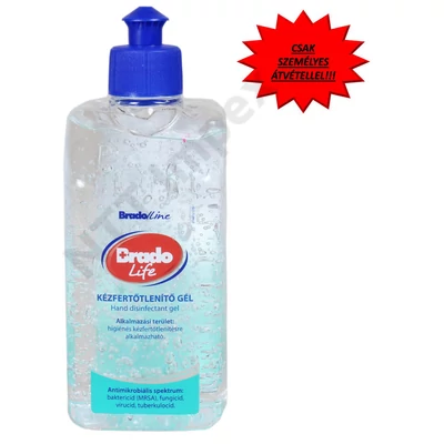 MAL7031DRHT BRADOlife kézfertötlenítő gél 500ml