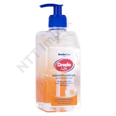 MAL7078DRHT BRADOlife kézfertötlenítő gél 500ml Kamilla