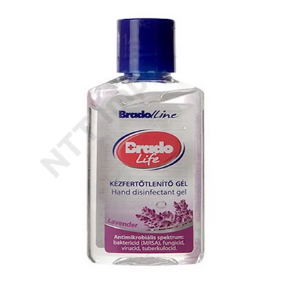 MAL7098DRHT BRADOlife kézfertötlenítő gél 50ml Levendula