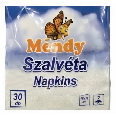 MAL8678HKPP Mendy prémium szalvéta 30db 2rét. 38x38cm mintás