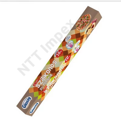 GLS0035FESE Glossy Íves szilikonos sütőpapír 16ív/dob.