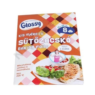 GLS8600FESE Glossy sütőzsacskó 8db. kis méretű