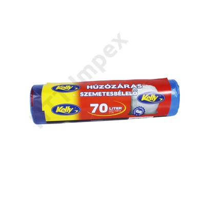 KEL0291HKEE Kelly húzózárás kukazsák 70l