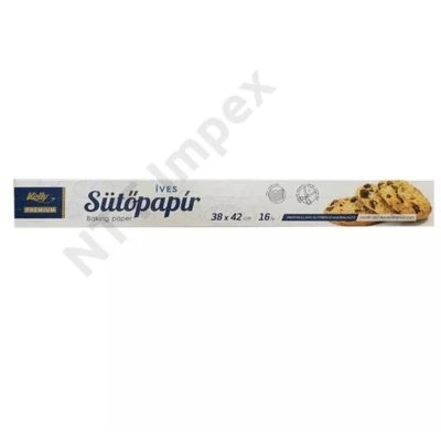 KEL2381FEKK Íves szilikonos sütőpapír 38x42cm 16 ív
