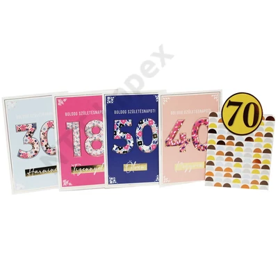 CRD1501PIEE Üdvözlőlap "H" ált.