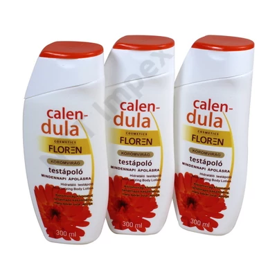FLR2052DRTA Floren testápoló 300ml - Körömvirág