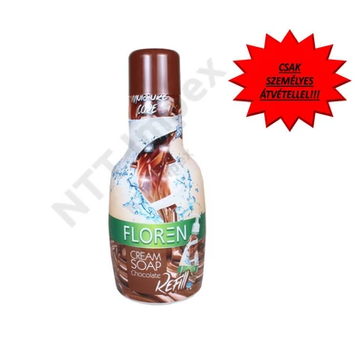 FLR2314DRSP Floren krémszappan u.t 1L Chocolate