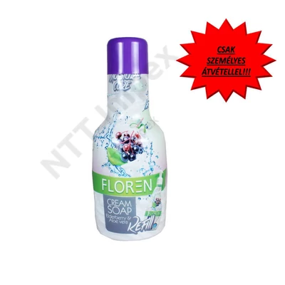 FLR2315DRSP Floren krémszappan u.t 1L Elderberry - Aloe vera