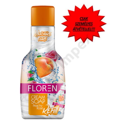 FLR2318DRSP Floren krémszappan u.t 1L Peachy Rose