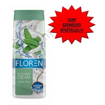 FLR2321DRTA Floren tusfürdő 300ml - Aloe vera