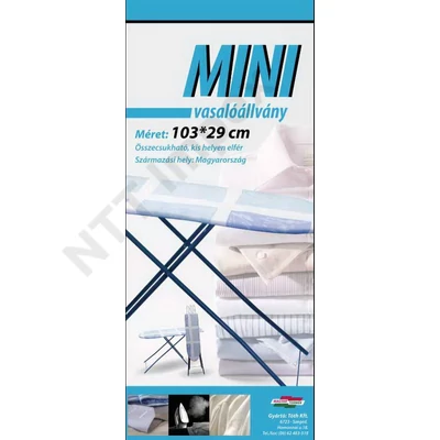 TTH0111HKEE Vasalódeszka Mini Teflon 103*29cm