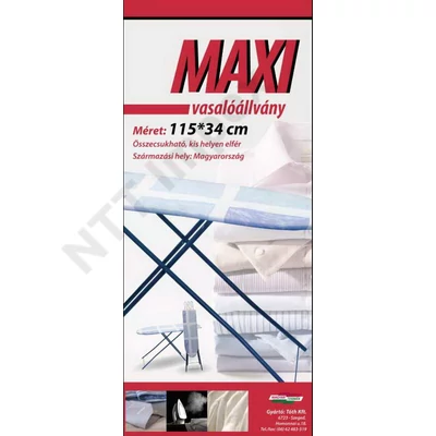 TTH0113HKEE Vasalódeszka Maxi Teflon 115*34cm