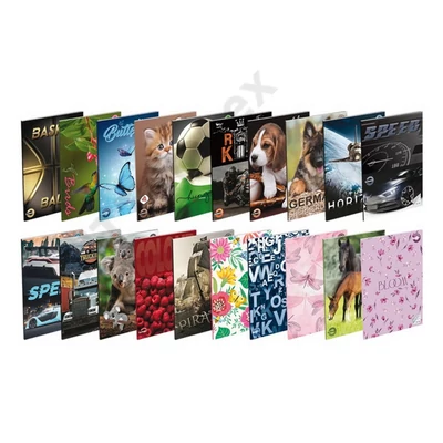 TTP0299PIIS Füzet T-Creativ A/5 21-32 vonalas, vegyes minta