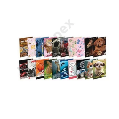TTP0442PIIS Füzet T-Creativ A/5 16-32 II.oszt.vonalas vegyes minta