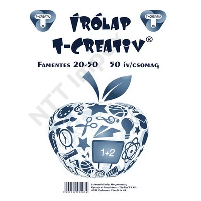 TTP1203PIIS Írólap T-Creativ A/5 50ív/cs
