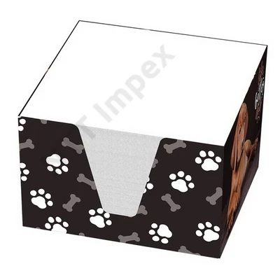 TTP7015PIEE Tepőtömb T-Creactiv tokos 9x9x6 mintás Puppies