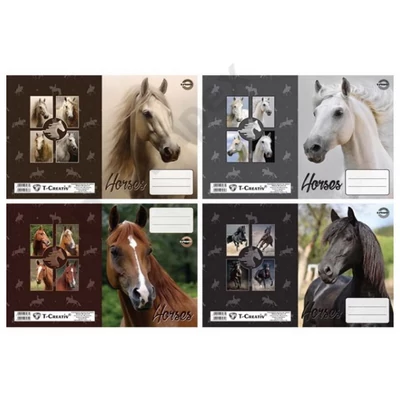 TTP7967PIIS Füzetborító betétes T-Creative Extra, A/5'25/8 Horses
