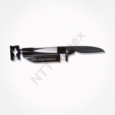 NTT1888FEKK Kés fekete műanyag nyelű kis méretben