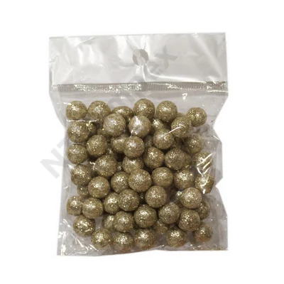VRT4983LDLK Gömb plasztik 1,2cm 10g arany