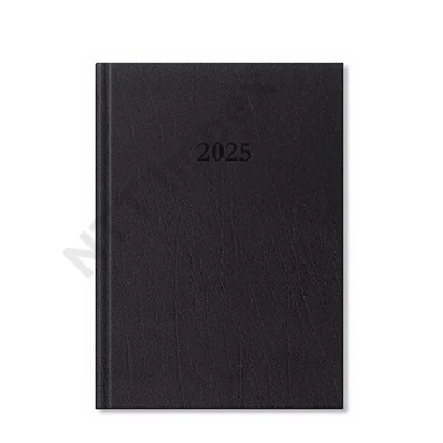 PTR4913PIEE Határidőnapló Period Standard B/5 heti fekete műbőr 2025