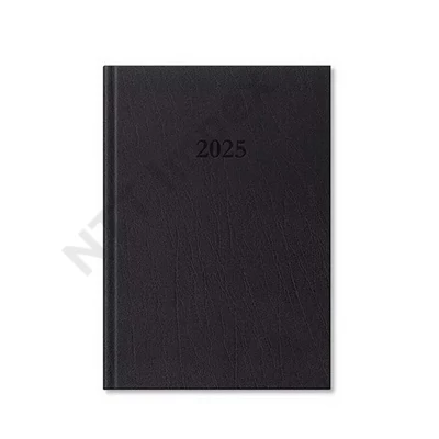PTR4944PIEE Határidőnapló Period Standard A/5 napi Fekete műbőr 2025